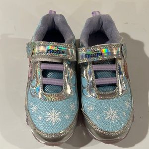 Disney Frozen light up sneakers size 11